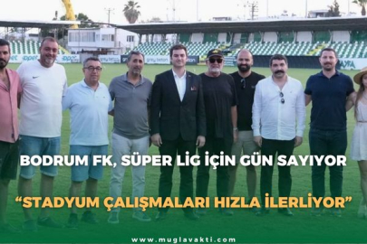 BODRUM FK, SÜPER LİG İÇİN GÜN SAYIYOR