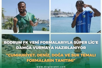 BODRUM FK YENİ FORMALARIYLA SÜPER LİG’E DAMGA VURMAYA HAZIRLANIYOR