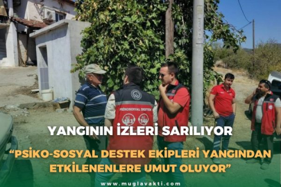 YANGININ İZLERİ SARILIYOR