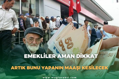 Emekliler Aman Dikkat: Artık Bunu Yapanın Maaşı Kesilecek