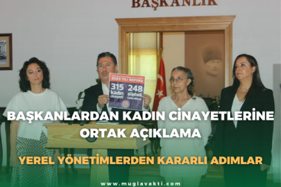 Başkanlardan Kadın Cinayetlerine Ortak Açıklama: Yerel Yönetimlerden Kararlı Adımlar