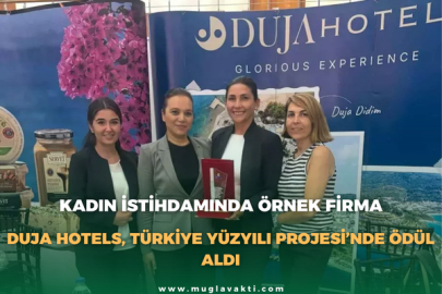 Kadın İstihdamında Örnek Firma: Duja Hotels, Türkiye Yüzyılı Projesi’nde Ödül Aldı