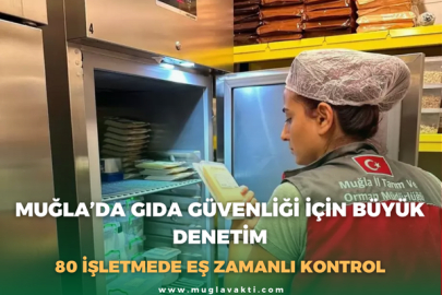 Muğla’da Gıda Güvenliği İçin Büyük Denetim