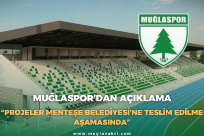 Muğlaspor’dan Açıklama: “Projeler Menteşe Belediyesi’ne Teslim Edilme Aşamasında”