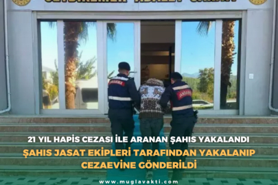 21 Yıl Hapis Cezası ile Aranan Şahıs Yakalandı