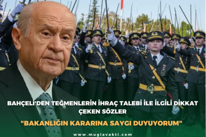 Bahçeli'den Teğmenlerin İhraç Talebi İle İlgili Dikkat Çeken Sözler